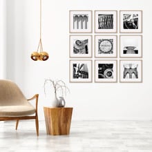 9 Piece Instant Gallery Wall Frame Set